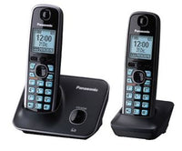 Panasonic KX-TG4112ME Teléfono DECT Identificador de llamadas Negro, Altavoz, 50 entradas