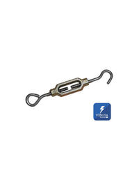 Tensor para líneas de cercas eléctricas Yonusa TEN532Z, aleación de zinc, resistencia a la corrosión, calibre 10, 70 Kg