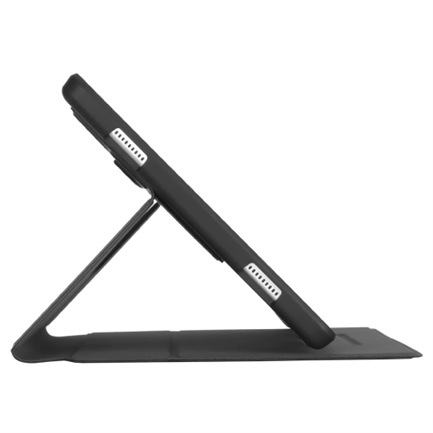 Funda Targus Click-In Antimicrobial para Samsung Galaxy Tab A7 10.4" Negro Carbón, Protección Antibacteriana, Soporte Multiángulo