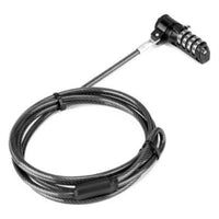 Targus ASP61LA Cable Negro Cerradura con combinación Acero 10000 llaves