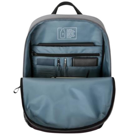 Mochila Targus Sagano EcoSmart Campus 15.6" Color Bitono Gris