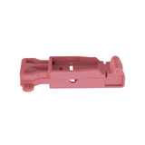 TGSJT - Herramienta de Terminación de Jacks / Ángulo 45° / Nylon Reforzado con Fibra de Vidrio / 2.86 x 0.63 pulgadas / Capacidad 45 Cápsulas / Color Rojo Rubí