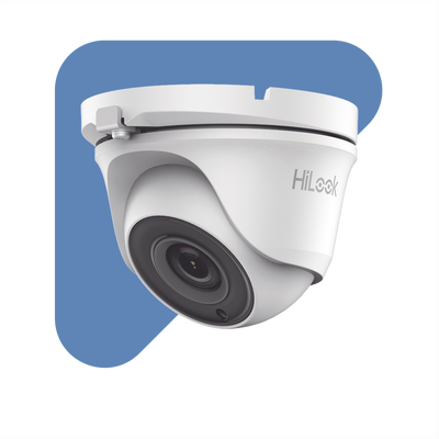 Hilook Cámara de Videovigilancia THC-T150-M, 5MP, IP66, IR 20m, TVI-AHD-CVI-CVBS