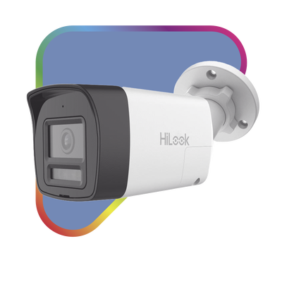 THC-B127-LTS - Cámara Bala TURBOHD / 2 Megapixel / Dual Light 30 m (98.4 ft) IR + 20 m (65.6 ft) Luz Blanca / Audio Bidireccional / IP67 / Metal