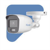 THC-B129-P - Cámara Bala TURBOHD / 2 MP 1080p / Color 24/7 / Lente 2.8 mm 102° / Luz Blanca 20 m (65.6 ft) / IP66 / Policarbonato