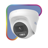 THC-T129-P - Turret TURBOHD 1080p / Color 24/7 / Lente 2.8 mm / ColorVu Lite / Luz Blanca 20 m / 65 ft / Interior / Policarbonato