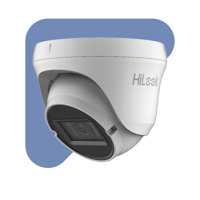 THC-T320-VF - Cámara Turret TURBOHD / 2 Megapixel 1080p / Lente Varifocal 2.8-12 mm / IR EXIR 40 m (131.2 ft) / 4 Tecnologías / IP66