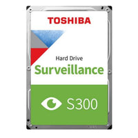 Toshiba S300 Surveillance disco duro interno 2 TB 5400 RPM 128 MB 3.5" Serial ATA III