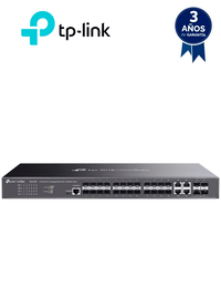 TP-Link JetStream TL-SG3428XF switch Gestionado L2+ 1U Negro