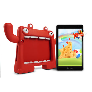 Vorago PAD-8-KIDS-RD tablet para niños 64 GB Wifi Rojo, 2 GHz, RockChip, 128 GB