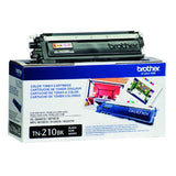 Brother TN-210BK Cartucho de Tinta 1 pieza(s) 2200 páginas Original Negro