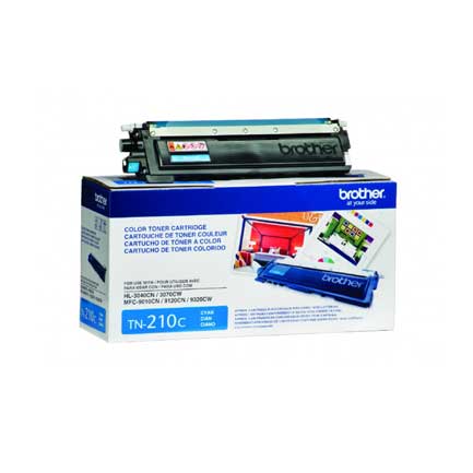 TONER BROTHER CYAN 1400 PAG PARA HL3040CN 3070CW MFC9010CN 9120 TN210C