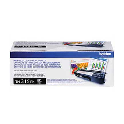 TONER BROTHER NEGRO 6000 PAGINAS ALTO RENDIMIENTO PARA MCF9970CD TN315BK