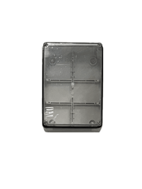 Gabinete plástico SBE TECH SBE-TR25015013, 20x20x13 cm, IP66, autoextinguible, resistente abrasión