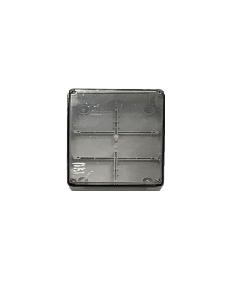 Gabinete plástico SBE TECH SBE-TR200200130, 20x20x13 cm, IP66, Autoextinguible, Resistente a la Abrasión