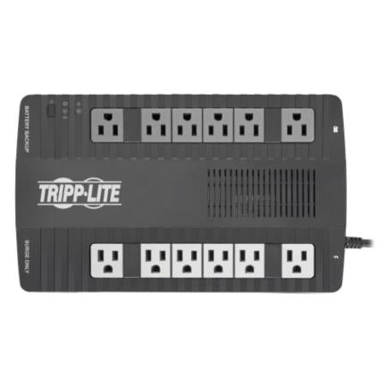 Tripp Lite AVR750U UPS Interactivo de 750VA 450W - 12 Tomacorrientes NEMA 5-15R, AVR, 120V, 50Hz / 60Hz, USB, Instalación en pared o escritorio