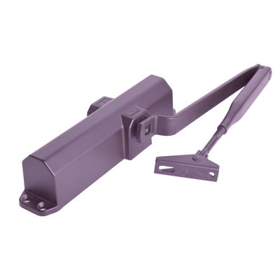 TSCOMC - Cierrapuertas Mecánico / Fuerza Ajustable 4 / Puertas 850 a 1100 mm / Hasta 80 kg / Certificación UL / Brazo Retenedor Opcional