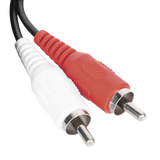 TT2RCA1M - Cable RCA Macho a Macho / 1 m (3.28 ft) / Audio y Video HD / Conectores Codificados por Color / Baja Pérdida de Señal