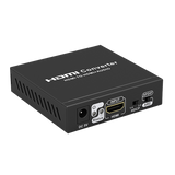 TT3061 - Extractor de Audio HDMI / 4K 60 Hz HDR / Salida SPDIF + Coaxial + R/L 3.5 mm / ARC / HDCP 1.4/2.2 Bidireccional / Salida HDMI Solo Video