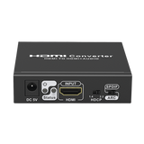 TT3061 - Extractor de Audio HDMI / 4K 60 Hz HDR / Salida SPDIF + Coaxial + R/L 3.5 mm / ARC / HDCP 1.4/2.2 Bidireccional / Salida HDMI Solo Video