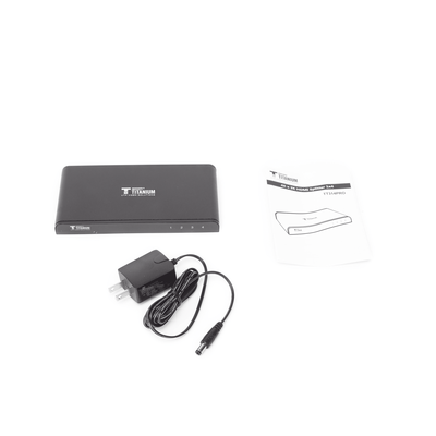 TT-314-PRO - Divisor (Splitter) HDMI 4K de 1 Entrada a 4 Salidas (Simultaneas) / Soporta 4K×2K / Soporta hasta 4 equipos con conexión en Cascada / HDMI 3D  / HDR / HDMI 1.4 /  HDCP 1.4  / Audio PCM / Longitud del cable de entrada ≤30m y salida ≤25m.