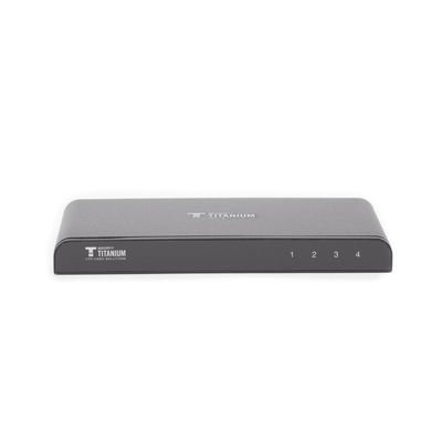 TT-314-PRO - Divisor (Splitter) HDMI 4K de 1 Entrada a 4 Salidas (Simultaneas) / Soporta 4K×2K / Soporta hasta 4 equipos con conexión en Cascada / HDMI 3D  / HDR / HDMI 1.4 /  HDCP 1.4  / Audio PCM / Longitud del cable de entrada ≤30m y salida ≤25m.