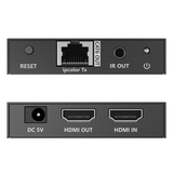 TT-672PRO - Extensor HDMI / 4K@60 Hz / 70 m (229.7 ft) / Cero Latencia / Sin Compresión / PoC / Audio 3.5 mm / Control IR Bidireccional