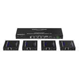 TT-824N - Extensor y Divisor HDMI 1x4 / 4K @ 60 Hz / Hasta 70 m (229.7 ft) / HDR10 / IR Bidireccional / RS232 / PoC