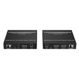 TT982 - Extensor HDMI por Fibra Óptica / 4K@60Hz / Alcance 40 km (131,233 ft) / HDMI 2.0 / HDCP 2.2 / IR Bidireccional / RS-232
