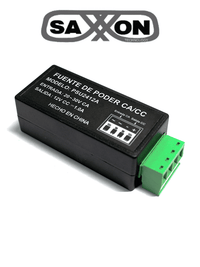 Saxxon PSU2412A adaptador e inversor de corriente Universal Negro