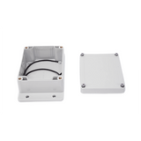 TXG-01-14 - Gabinete Plástico para Exterior / IP65 / 115 x 88 x 55 mm / ABS Resistente a Impactos / -20 a 60 °C / Cierre por Tornillos
