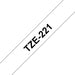TZE221 - Brother Tinta TZE-221 cinta para impresora de etiquetas Negro sobre blanco