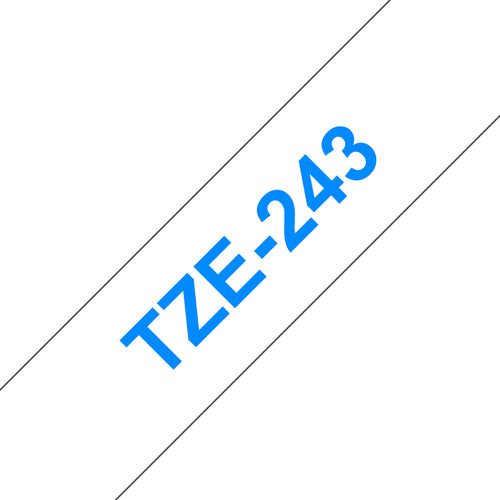 TZE243 - Brother TZE-243 cinta para impresora de etiquetas Azul sobre blanco