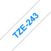 TZE243 - Brother TZE-243 cinta para impresora de etiquetas Azul sobre blanco