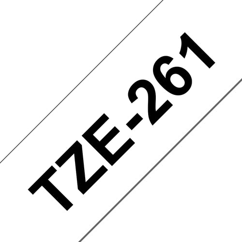 TZE261 - Brother TZE-261 cinta para impresora de etiquetas Negro sobre blanco TZ
