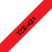 TZE421 - Brother TZE-421 cinta para impresora de etiquetas Negro sobre rojo