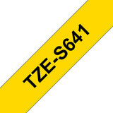TZES641 - Brother TZE-S641 cinta para impresora de etiquetas Negro sobre amarillo TZ
