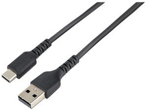 Cable en espiral StarTech USB-A a USB-C, 50cm, Transferencia de Datos 10Gbps, Carga Rápida 3A