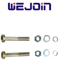 Tornillos para Brazo Octagonal de Barrera Wejoin, Acero Inoxidable, M12, 50mm - Par