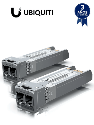Ubiquiti UACC-OM-MM-10G-D-2 red modulo transceptor Fibra óptica 10000 Mbit/s 850 nm
