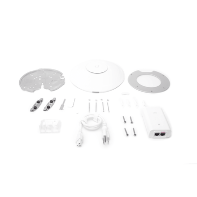 UAP-XG - Access Point UniFi 3 Quad-radio MU-MIMO4x4 802.11ac Wave 2 con radio dedicado para seguridad WIPS contra intrusos, hasta 1500 usuarios concurrentes