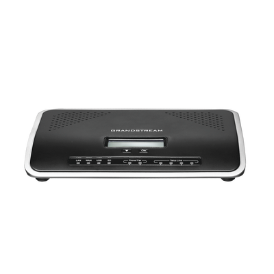 UCM-6204 - Conmutador IP-PBX de 4 puertos FXO + 2 FXS, 45 llamadas concurrentes, 500 usuarios y doble puerto Gigabit