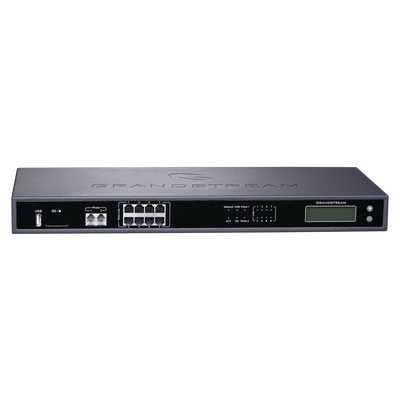UCM6208 - IP-PBX GS C/8 FXO, 100 Llamadas simultaneas y hasta 800 extensiones (registros SIP)