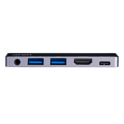 UH3238 - Dock USB-C de Viaje / Thunderbolt 3 / USB 3.2 5 Gbps / HDMI 4K 60Hz / PD 92W / 44g