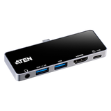 UH3238 - Dock USB-C de Viaje / Thunderbolt 3 / USB 3.2 5 Gbps / HDMI 4K 60Hz / PD 92W / 44g