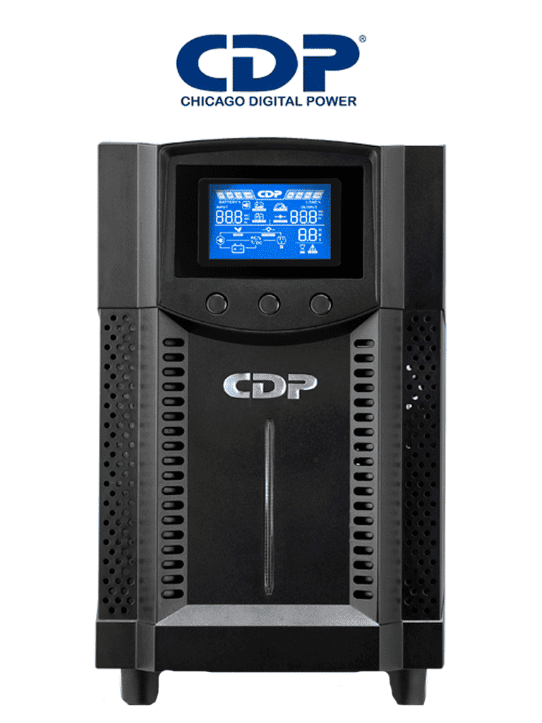 CDP UPO11-1AX 1000VA / 1000W FP 1.0 Online UPS Torre, LCD UL, FCC, CE 120 Vac UPO11-1 AX