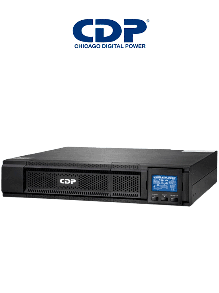 CDP UPO11-3RTAX 3000VA / 3000W FP 1.0 Online UPS 2U RT, LCD UL, FCC, CE 120 Vac UPO11-3RT AX