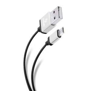 Steren USB-347 cable USB 1 m USB A Micro-USB A Negro