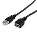 USBEXTAA10BK - StarTech.com USBEXTAA10BK cable USB USB 2.0 3 m USB A 0,48 Gbit/s Negro