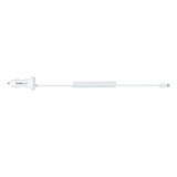 USBLT2PCARW2 - StarTech.com Cargador de Coche con Cable Rizado Lightning, Cable de 1m Rizado Lightning 12W Blanco, Cable Adaptador Carg